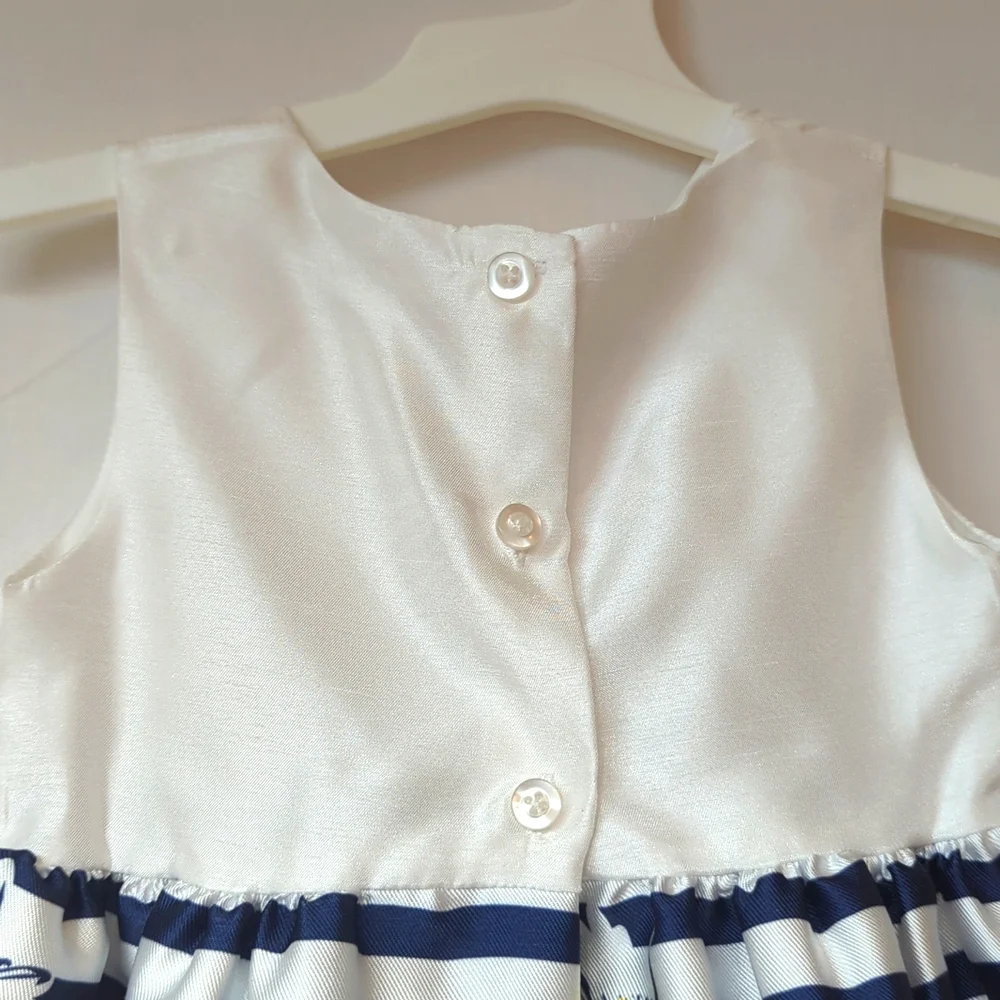 LA PRINCESS | Toddler Girl's Special Occasion Dress, Easter Go Blue,